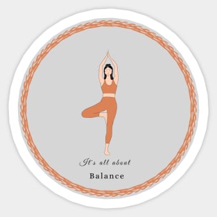 yoga Sticker